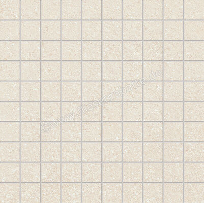  Emilceramica Pietra Essenza Avorio 30x30 cm Mosaik 3x3 Matt Eben Silktech ENUF | 677794