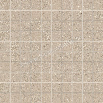  Emilceramica Pietra Essenza Mandorla 30x30 cm Mosaik 3x3 Matt Eben Silktech ENUG | 677797