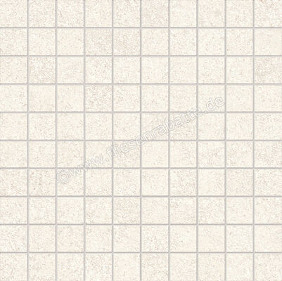  Emilceramica Pietra Essenza Cotone 30x30 cm Mosaik 3x3 Matt Eben Silktech ENUL | 677809