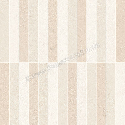  Emilceramica Pietra Essenza Multicolor Chiaro 29.6x29.6 cm Mosaik Gessetti Matt Eben Silktech ENVL | 677812