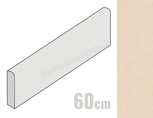  Emilceramica Pietra Essenza Rosa Polvere 7x60 cm Sockel Matt Eben Silktech ENUP | 677896