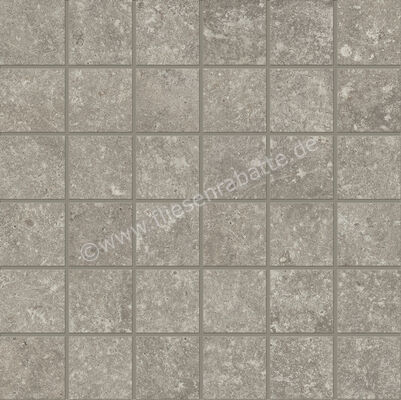  Emilceramica Ever-Stone Grey 30x30 cm Mosaik 5x5 Matt Eben Naturale EN9S | 677944