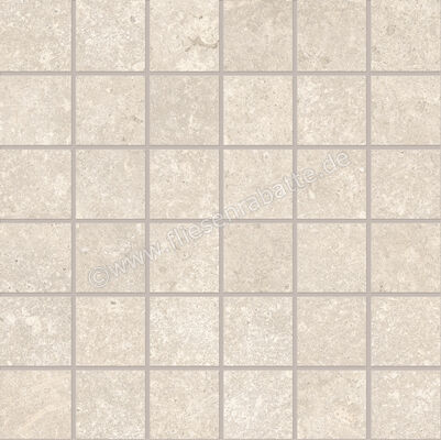  Emilceramica Ever-Stone Ivory 30x30 cm Mosaik 5x5 Matt Eben Naturale EN9T | 677947