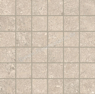  Emilceramica Ever-Stone Sand 30x30 cm Mosaik 5x5 Matt Eben Naturale EN9U | 677950