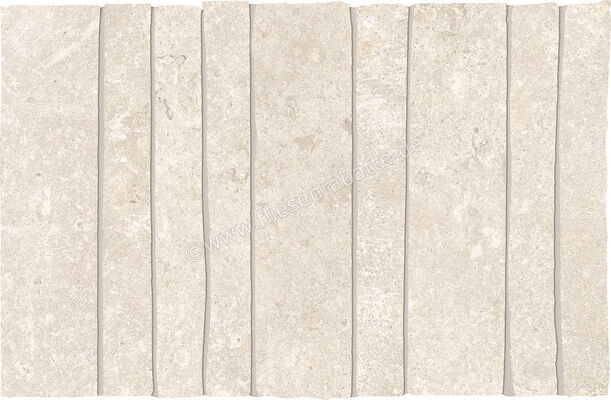  Emilceramica Ever-Stone Ivory 19.4x29.9 cm Mosaik Stripes Matt Eben Naturale END4 | 677956
