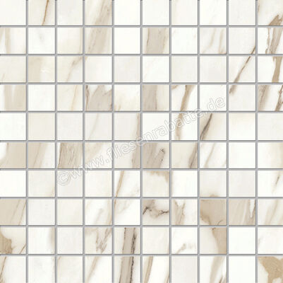  Emilceramica Tele Di Marmo Reloaded Calacatta Gold Canova 30x30 cm Mosaik 3x3 Matt Eben Naturale E0QL | 678103