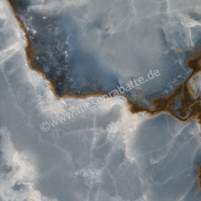  Emilceramica Tele Di Marmo Onyx Onyx Blue 90x90 cm Bodenfliese / Wandfliese Glänzend Eben Full Lappato EKU3 | 678533