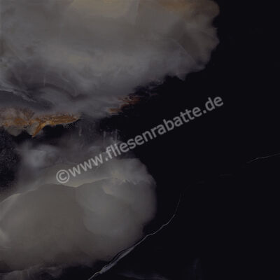  Emilceramica Tele Di Marmo Onyx Onyx Black 90x90 cm Bodenfliese / Wandfliese Glänzend Eben Full Lappato EKTZ | 678572