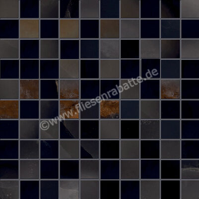  Emilceramica Tele Di Marmo Onyx Onyx Black 30x30 cm Mosaik 3x3 Matt Eben Silktech EKZ4 | 678608