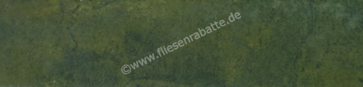  Ceramica Rondine Mojave Green 6x25 cm Bodenfliese / Wandfliese Brick Glänzend Strukturiert Naturale J91279 | 679052