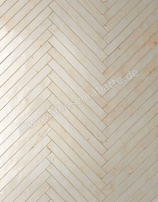  Ceramica Rondine Colors Ivory 4.8x45 cm Bodenfliese / Wandfliese Brick Glänzend Strukturiert Naturale J92077 | 679295