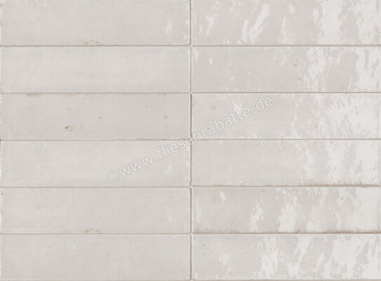  Ragno Look Bianco 6x24 cm Dekor Glänzend Strukturiert Naturale R8FM | 680381