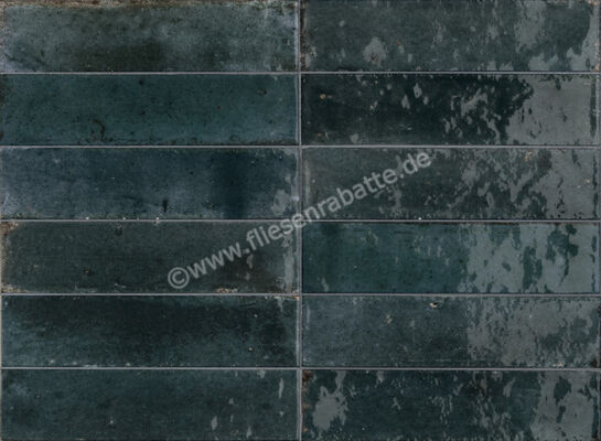  Ragno Look Blu 6x24 cm Dekor Glänzend Strukturiert Naturale R8FR | 680393