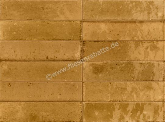  Ragno Look Ocra 6x24 cm Dekor Glänzend Strukturiert Naturale R8FT | 680399