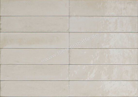  Ragno Look Lino 6x24 cm Dekor Glänzend Strukturiert Naturale RCU1 | 680408