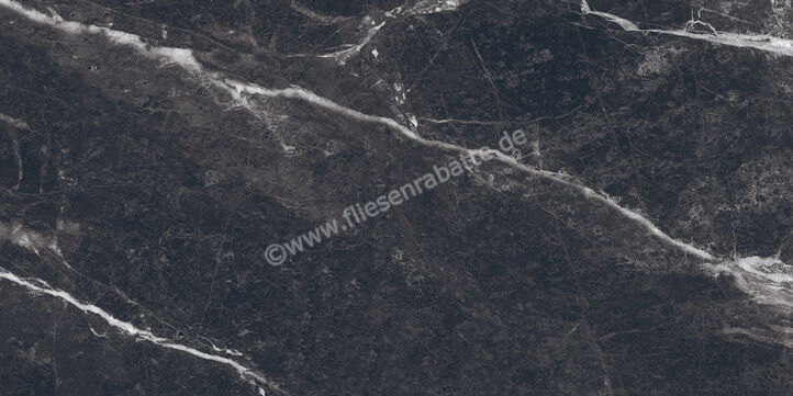  Ragno Mythos Black Obsidian 30x60 cm Bodenfliese / Wandfliese Matt Eben Naturale RDHY | 683552