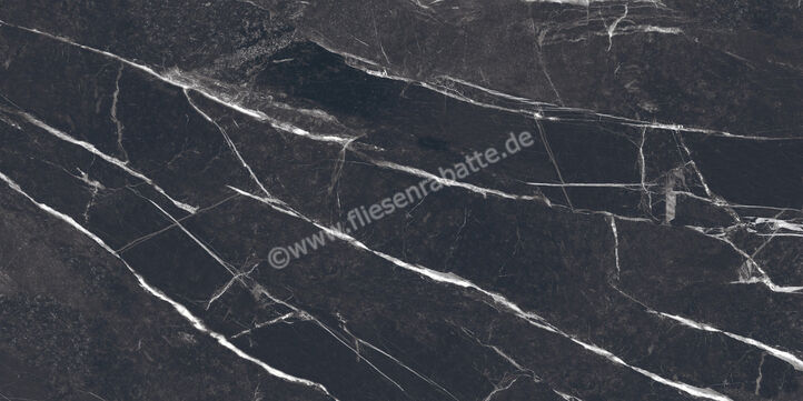  Ragno Mythos Black Obsidian 60x120 cm Bodenfliese / Wandfliese Matt Eben Naturale RDJ1 | 683612