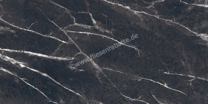  Ragno Mythos Black Obsidian 60x120 cm Bodenfliese / Wandfliese Matt Eben Naturale RDJ1 | 683615