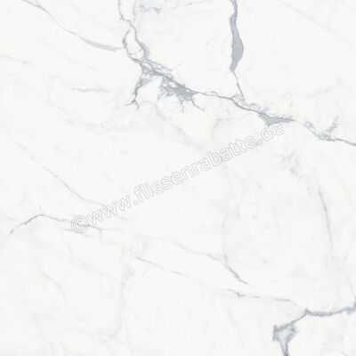  Ragno Mythos Statuario White 60x60 cm Bodenfliese / Wandfliese Matt Eben Naturale RDJ7 | 683750