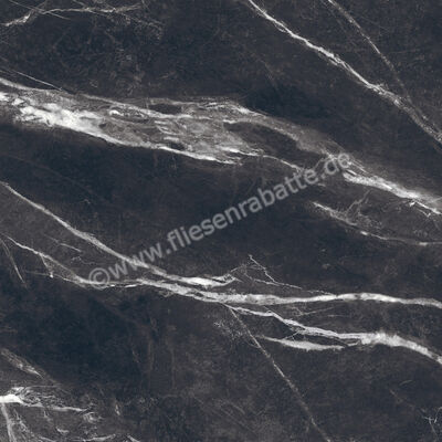  Ragno Mythos Black Obsidian 60x60 cm Bodenfliese / Wandfliese Matt Eben Naturale RDJ9 | 683789