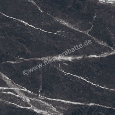  Ragno Mythos Black Obsidian 60x60 cm Bodenfliese / Wandfliese Matt Eben Naturale RDJ9 | 683798