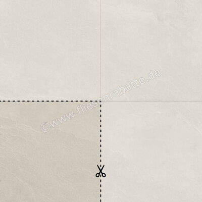  Imola Ceramica Azuma Rock Outdoor Camargue CG 45x45x2 cm Terrassenplatte Schnittmuster Matt Eben Naturale A.RCK 90CG ASRM SM | 683954