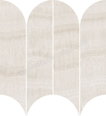  Ragno Incanto Onice Venato Avorio 28.1x31 cm Mosaik Ventaglio Matt Eben Naturale RDHH | 685556
