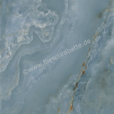  Ragno Incanto Onice Blu 120x120 cm Bodenfliese / Wandfliese Glänzend Eben Glossy RDFE | 685628