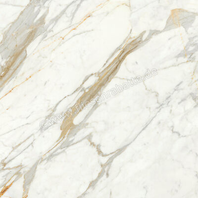  Ragno Incanto Calacatta Michelangelo 120x120 cm Bodenfliese / Wandfliese Glänzend Eben Glossy RD9F | 685817