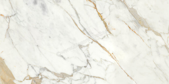  Ragno Incanto Calacatta Michelangelo 60x120 cm Bodenfliese / Wandfliese Glänzend Eben Glossy RD9N | 685910
