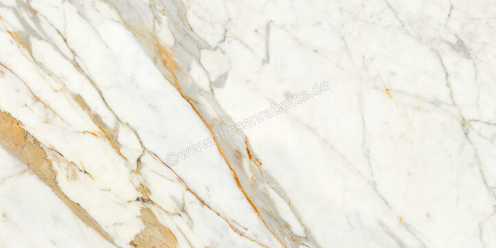  Ragno Incanto Calacatta Michelangelo 60x120 cm Bodenfliese / Wandfliese Glänzend Eben Glossy RD9N | 685922