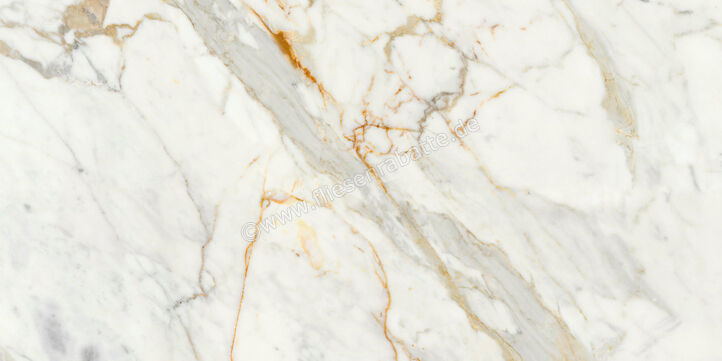  Ragno Incanto Calacatta Michelangelo 60x120 cm Bodenfliese / Wandfliese Glänzend Eben Glossy RD9N | 685931