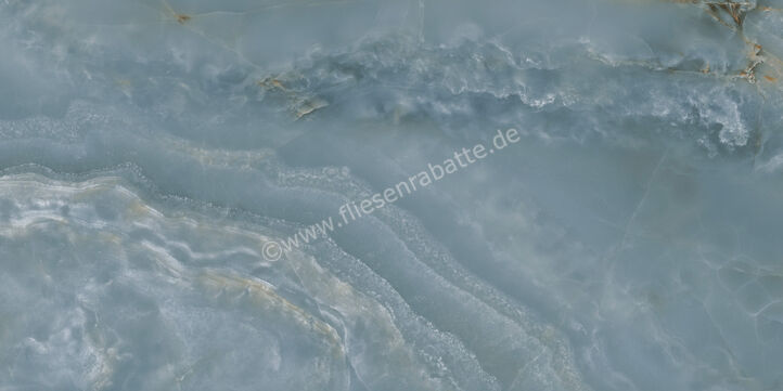  Ragno Incanto Onice Blu 60x120 cm Bodenfliese / Wandfliese Glänzend Eben Glossy RDF0 | 686039