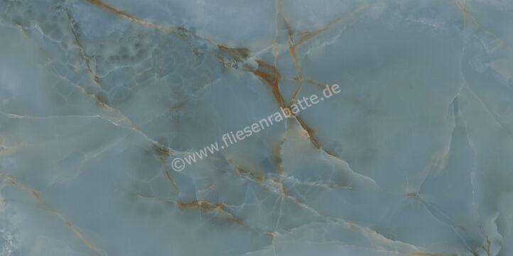  Ragno Incanto Onice Blu 60x120 cm Bodenfliese / Wandfliese Glänzend Eben Glossy RDF0 | 686042