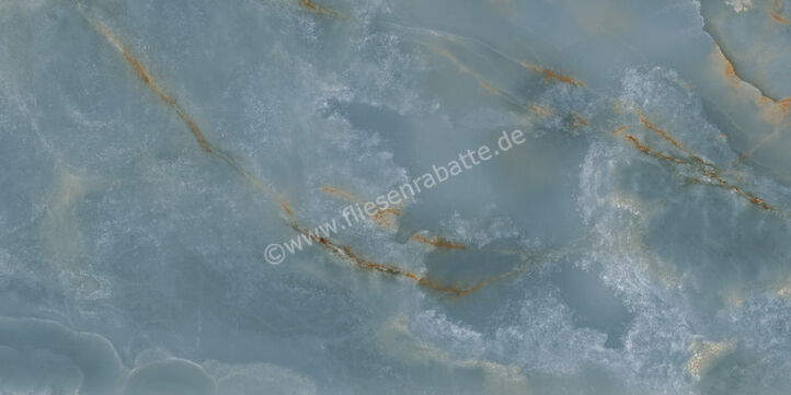  Ragno Incanto Onice Blu 60x120 cm Bodenfliese / Wandfliese Glänzend Eben Glossy RDF0 | 686051