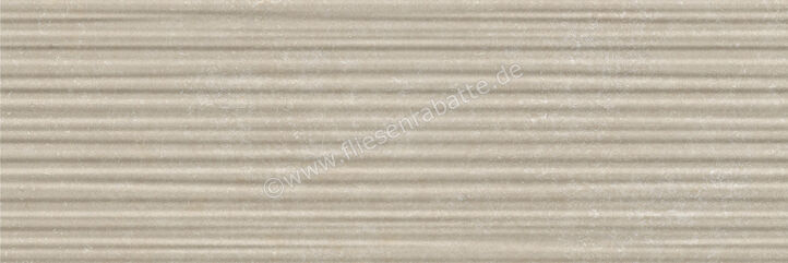  Ragno Tiempo Wall Taupe 20x60 cm Wandfliese 3D Flare Matt Strukturiert Naturale RDAL | 687047
