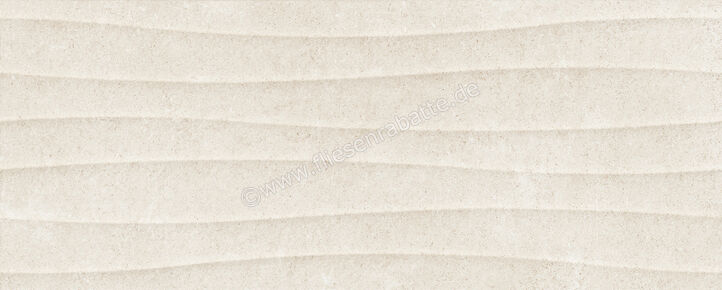  Ragno Creek Avorio 20x50 cm Wandfliese Struttura Vento 3D Matt Strukturiert Naturale R3WE | 688484