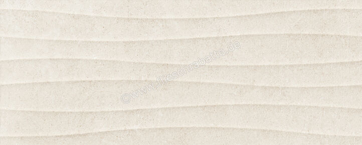  Ragno Creek Avorio 20x50 cm Wandfliese Struttura Vento 3D Matt Strukturiert Naturale R3WE | 688490