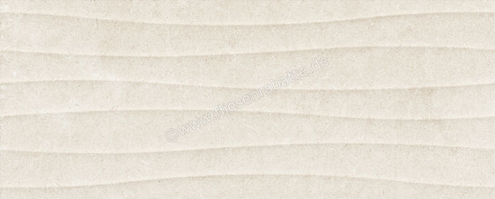  Ragno Creek Avorio 20x50 cm Wandfliese Struttura Vento 3D Matt Strukturiert Naturale R3WE | 688493