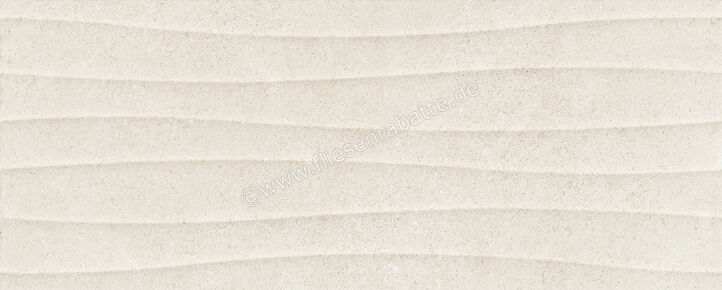  Ragno Creek Avorio 20x50 cm Wandfliese Struttura Vento 3D Matt Strukturiert Naturale R3WE | 688499