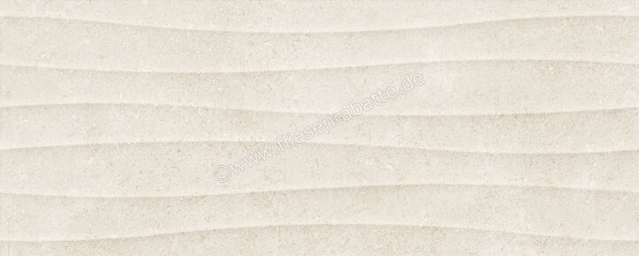  Ragno Creek Avorio 20x50 cm Wandfliese Struttura Vento 3D Matt Strukturiert Naturale R3WE | 688502