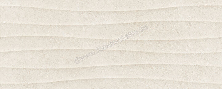  Ragno Creek Avorio 20x50 cm Wandfliese Struttura Vento 3D Matt Strukturiert Naturale R3WE | 688505