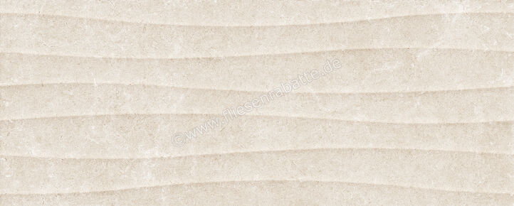  Ragno Creek Beige 20x50 cm Wandfliese Struttura Vento 3D Matt Strukturiert Naturale R3WF | 688508