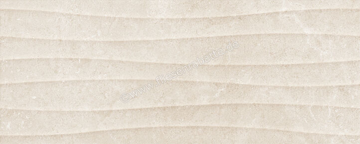  Ragno Creek Beige 20x50 cm Wandfliese Struttura Vento 3D Matt Strukturiert Naturale R3WF | 688520