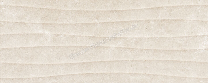  Ragno Creek Beige 20x50 cm Wandfliese Struttura Vento 3D Matt Strukturiert Naturale R3WF | 688523