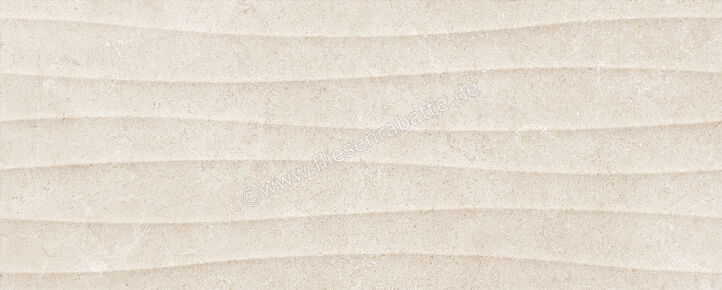  Ragno Creek Beige 20x50 cm Wandfliese Struttura Vento 3D Matt Strukturiert Naturale R3WF | 688526
