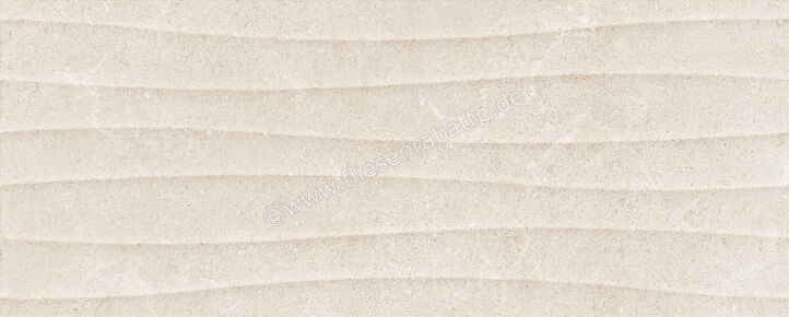  Ragno Creek Beige 20x50 cm Wandfliese Struttura Vento 3D Matt Strukturiert Naturale R3WF | 688529