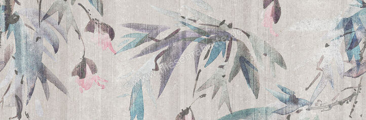  Ragno Creek Bianco 25x76 cm Wandfliese Decoro Fresco Bianco Matt Eben Naturale R9DL | 689147