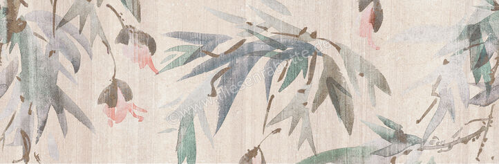  Ragno Creek Avorio 25x76 cm Wandfliese Decoro Fresco Avorio Matt Eben Naturale R9DM | 689162