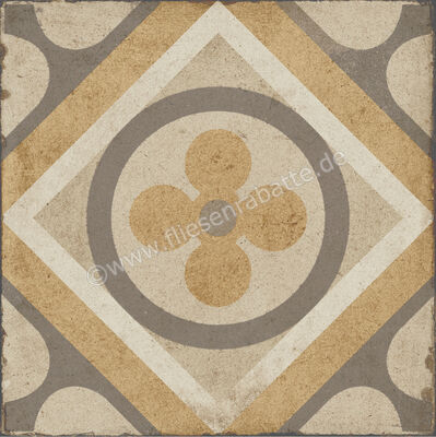  Ragno Ottocento Ambra 20x20 cm Bodenfliese / Wandfliese Mix Matt Eben Naturale RFFW | 689720